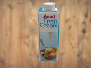 Amul Fresh cream - 250mL  per pack Image