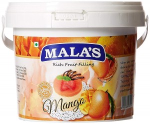 Mala's Fruit Filling (Mango) 1Kg Image