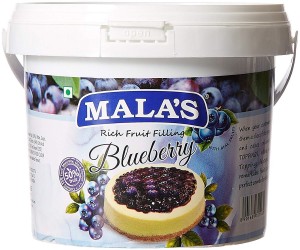 Mala's Fruit Filling (Blueberry) 1Kg Image