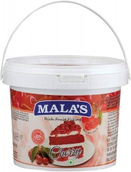 Mala's Fruit Filling (Cherry) 1Kg Image