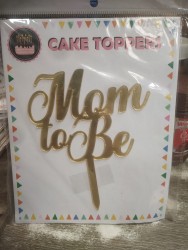 Cake Topper (Mom to Be) Image