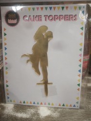 Cake Topper (Groom Lift Bride) Image