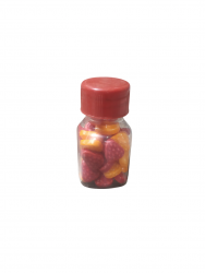 Edible Sprinkle Heart Shape (Pink and Orange) 23g Image