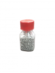 Edible Pearl Circular Silver (Mix Size) - 23g Image