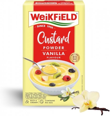 Weikfield Custard Powder (Vanilla) 100g Image