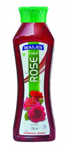 Mala's Rose Syrup 750ml Image