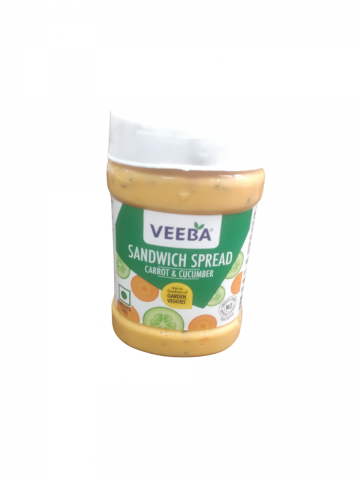 Veeba's Sandwich Spread Carrot & Cucumber 250g Image