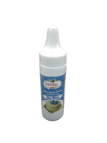 Zarah Cake Spray Color (Sky blue) Image