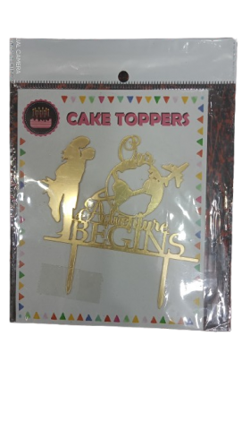 Adventure Begins Topper Image