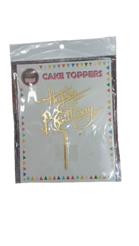 Happy Birthday Topper Image