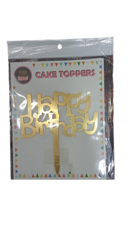 Happy Birthday Topper Image