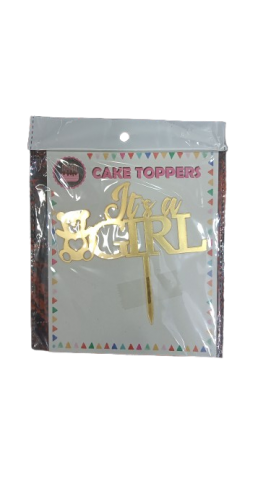Its a Girl (Topper) Image