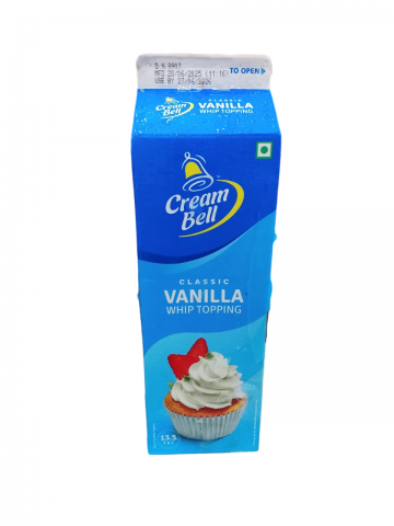 Creambell Classic Whipping Cream (Vanilla) Image